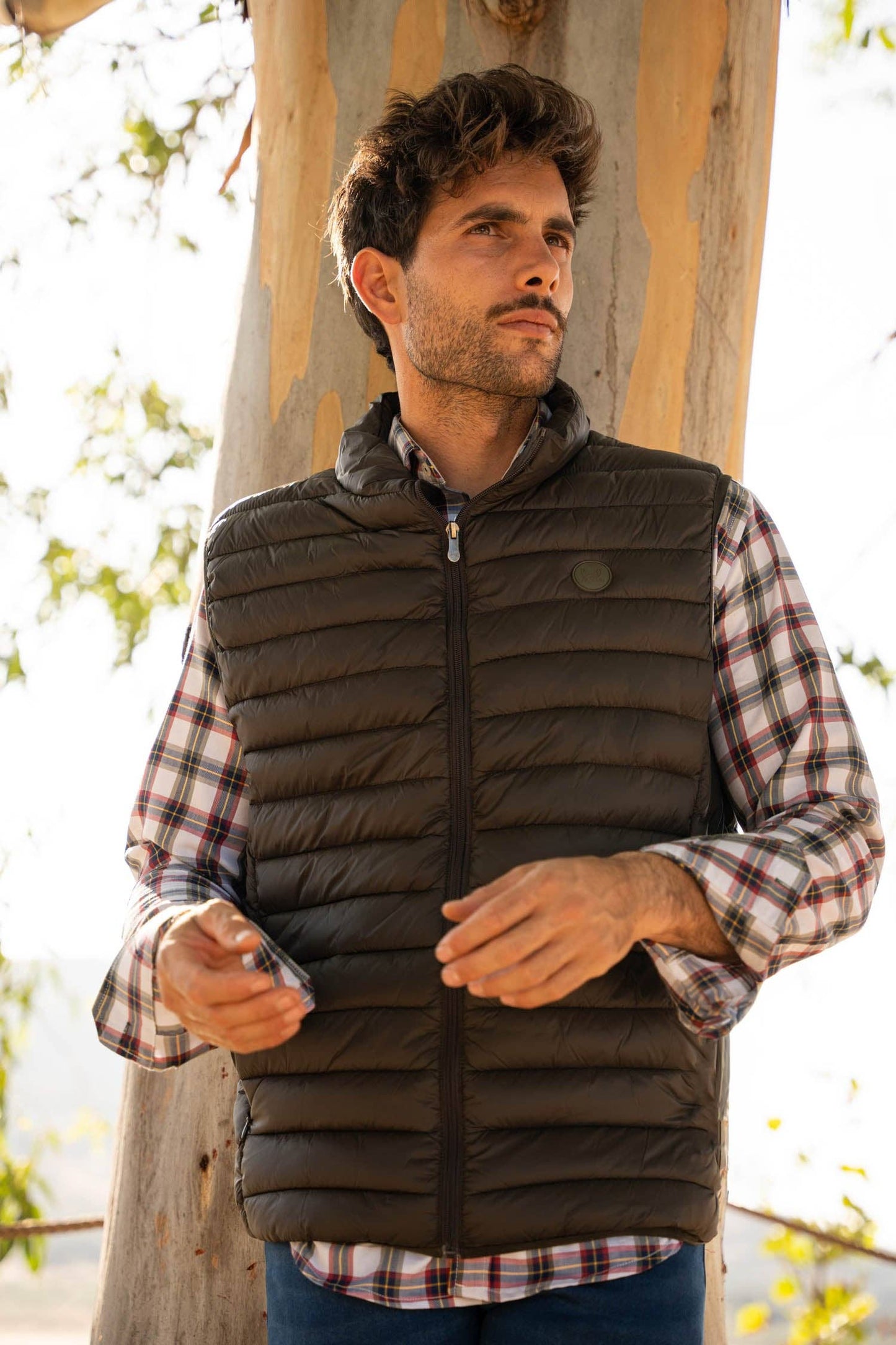 Olive Padded Gilet