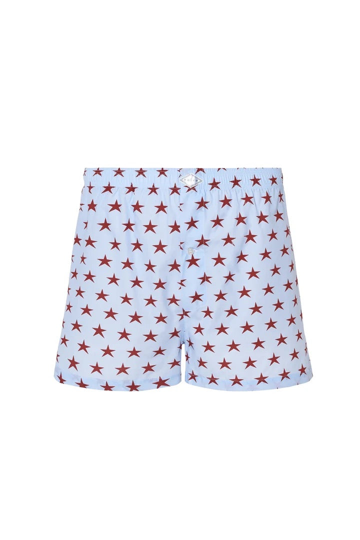 Blue Claret Star Boxer Shorts