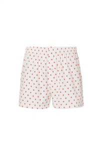 White Coral Star Boxer Shorts