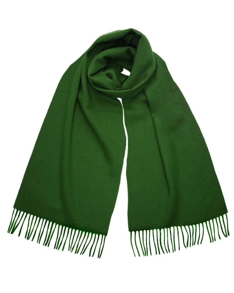 Lambswool Scarf in Olive