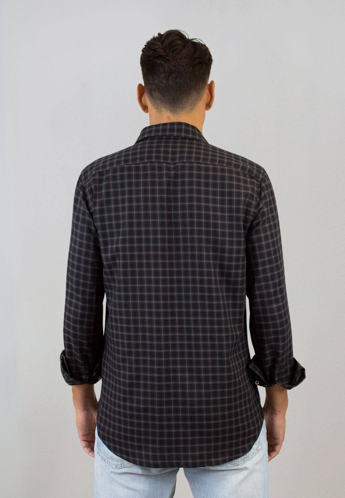 Dark Check shirt