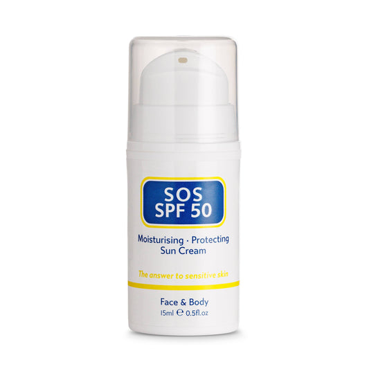SOS SPF 50 Sun Cream, 15ml