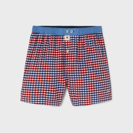 100% organic cotton boxer shorts - Bold Check