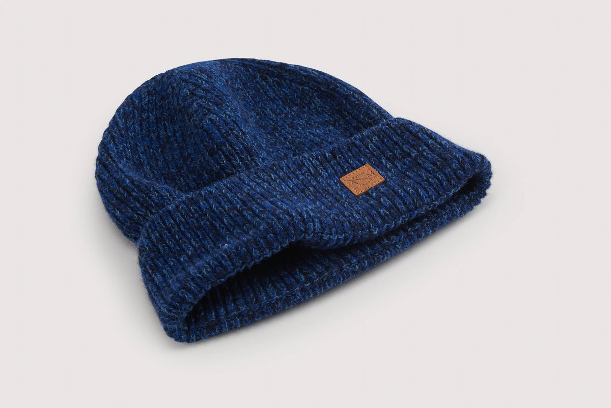 The Lisbon Beanie in Indigo