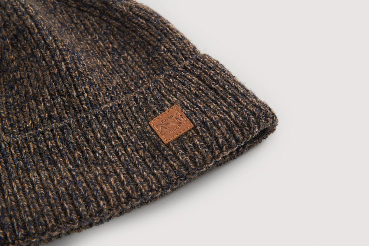 The Lisbon Beanie in Chestnut
