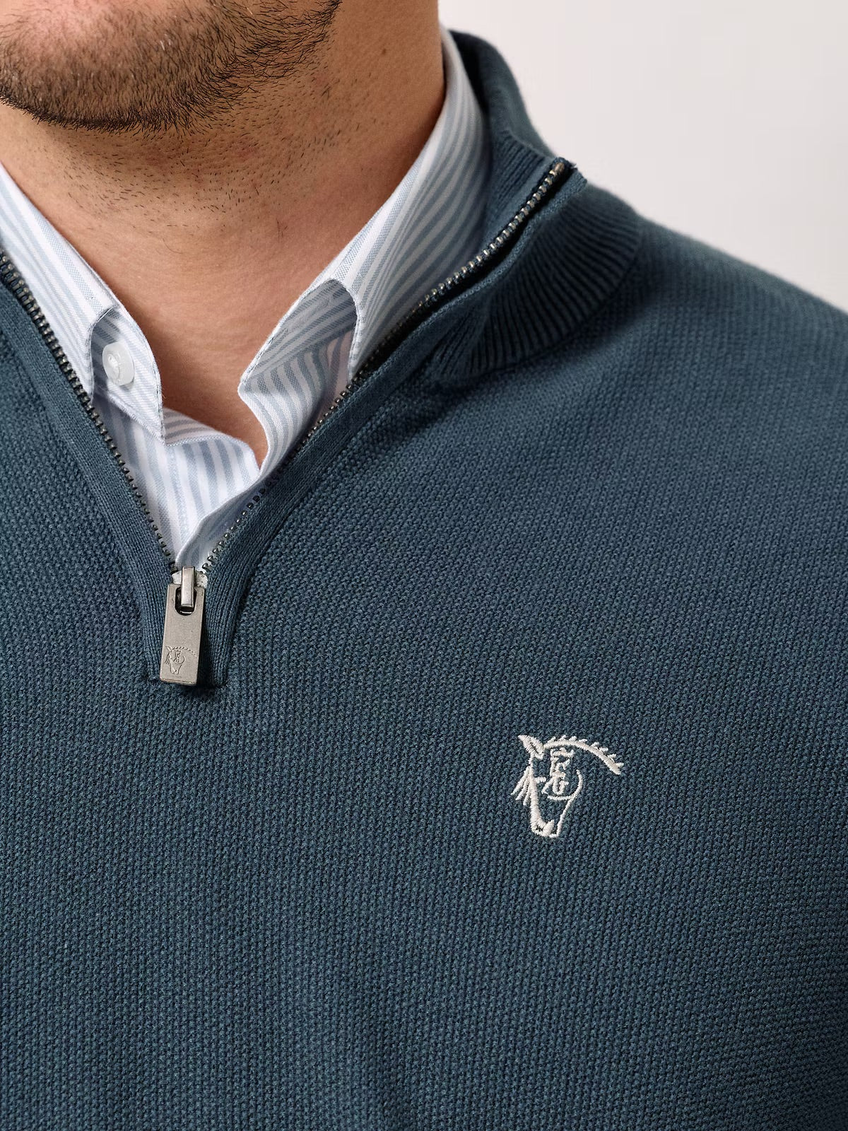 Estate Petrol Quarter-Zip