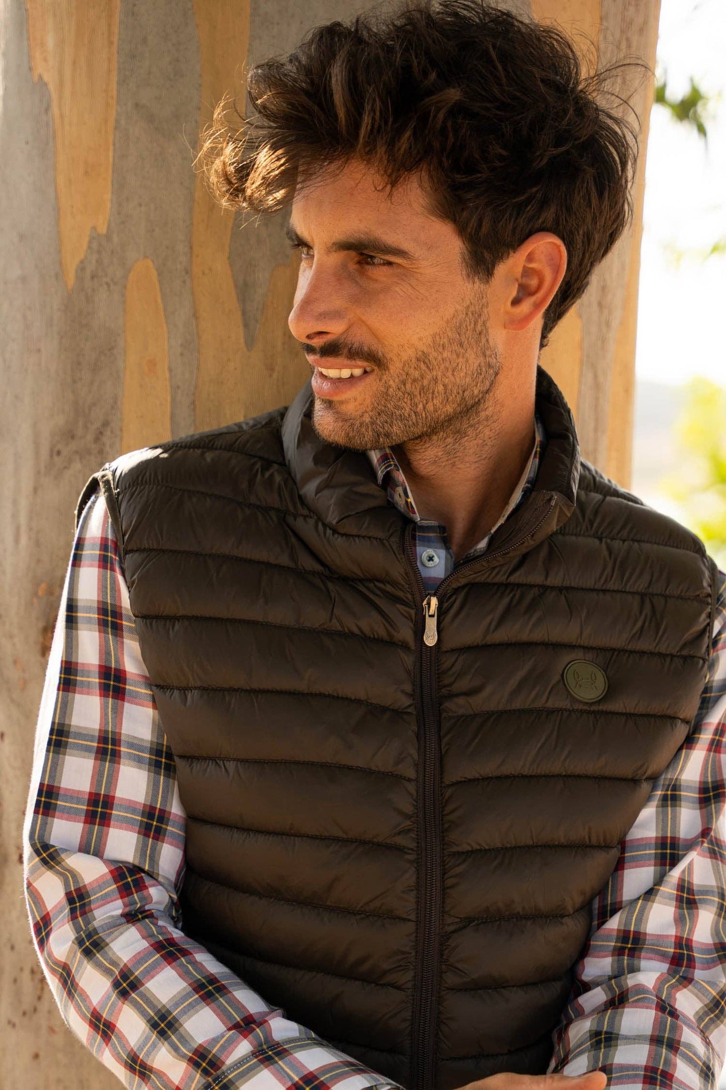 Olive Padded Gilet