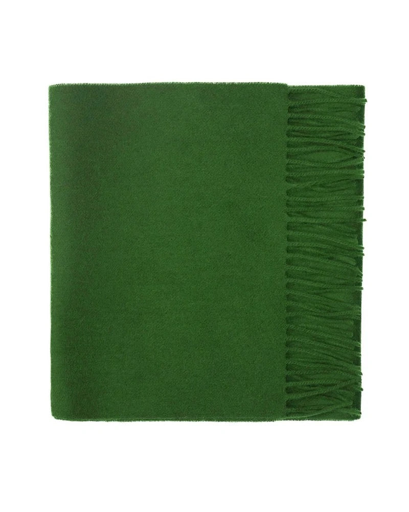 Lambswool Scarf in Olive