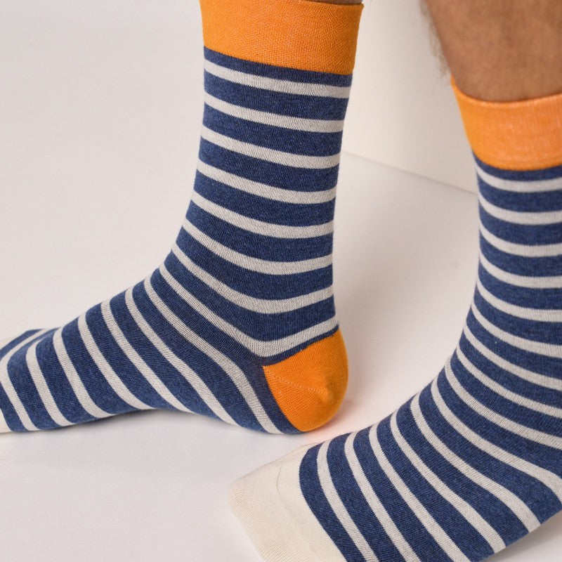 Striped Cotton Socks